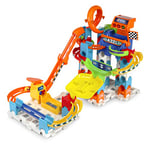 VTech - Marble Rush Racing Track Set, Circuit de Billes interactif, Jouet de Construction pour Enfants +4 Ans, Version espagnole 80-519322 Multicolore