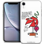 CASEINK Coque pour Apple iPhone XR (6.1) Housse Etui [Licence Officielle Collector Les Shadoks® Design Intelligent - Souple - Ultra Fin - Imprimé en France]