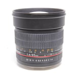 samyang Used Samyang 85mm f/1.4 AS IF UMC Aspherical Lens Canon EF