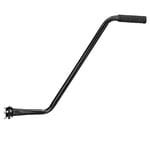 Easy-topbuy Learning Push Handle, Kids Safety Pole Bar Bicycle Steerer Control Steel Bicycle Non-slip Safety Grip Black Bike Parent Grab Handle