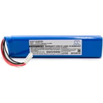 vhbw Batterie pour enceinte portative compatible avec JBL Xtreme Bluetooth - remplace Gsp0931134 - (Li-Polymer, 5000mAh, 7.4V) - batterie rechange