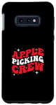 Galaxy S10e Apple Picking Crew Groovy Apple Orchard Harvest Season Case
