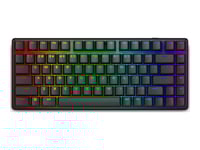 Alienware Pro Wireless Gaming Keyboard - Tangentbord - 75% - Compact Tkl - Alienfx Per Tangent Rgb / 16,8 Miljoner Färger - Trådlös - 2.4 Ghz, Bluetooth 5.1, Usb - Tangentbrytare: Alienware Linjära Mekaniska Brytare (För Hotswap) - Dark Side Of The