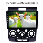 SADGE 9 Pouces Voiture stéréo Double Din Système de Navigation GPS - pour Ford Everest/Ranger 2006-2010, Lecteur Multimédia Auto Radio avec Bluetooth WiFi à écran Tactile