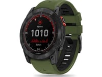 Tech-Protect Pasek Do Garmin Fenix 3 / 5X / 3Hr / 5X Plus / 6X / 6X Pro / 7X Tech-Protect Iconband Zielono-Sort