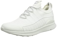 Fitflop Homme Vitamin FF Knit Trainers Chaussure athlétique Tout Sport, Urban White, 42 EU