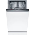 Bosch SPV2HKX42G Series 2 Dishwasher Slimline 45cm 10 Place Black E