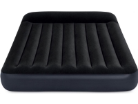 Intex uppblåsbar madrass med pump säng velour (64150)
