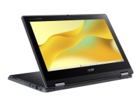 Acer Chromebook Spin 511 R756TN-TCO - Flipputformning - Intel N-series - N100 / upp till 3.4 GHz - Chrome OS - UHD Graphics - 8 GB RAM - 64 GB eMMC - 11.6 IPS pekskärm 1366 x 768 - 802.11a/b/g/n/ac/ax (Wi-Fi 6E) - svart - kbd: Nordisk