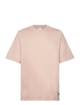 M Caps Tee Sport T-shirts Short-sleeved Pink Adidas Sportswear