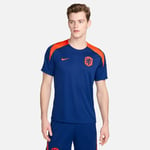 Nike Holland Tränings T-Shirt Dri-FIT Strike EURO 2024 - Navy/Orange adult FJ2925-455