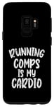Coque pour Galaxy S9 Running Comps est mon agent immobilier Cardio Funny
