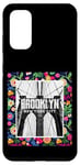 Galaxy S20 Enjoy Cool Floral Brooklyn Bridge New York City USA Skyline Case