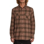 Volcom Men's Tone Stone L/S Long Sleeve Shirt, Doeskin, XL