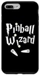 Coque pour iPhone 7 Plus/8 Plus Pinball Wizard, joueur de machine d'arcade, amateur de jeux et concepteur artistique