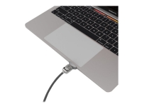 Compulocks Ledge Lock Adaptor for MacBook Pro 13 M1 & M2 with Keyed Cable Lock - Sikkerhetssporlåsadapter - med kabellås med nøkkel - for Apple MacBook Pro 13.3 in (M1, M2)