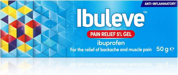 Ibuleve Pain Relief 5% Ibuprofen Gel, Clinically Proven, Anti-Inflammatory Reli