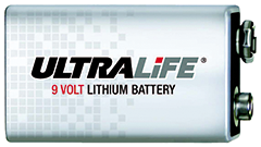 Bewator Lithiumbatteri 9V