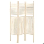 Paravent - ATMOSPHERA - Zahir - Poplar wood - Bomull - H169,5 cm - Beige