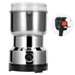 Coffee Grinder, Stainless Steel Grind Crusher, Electric Coffee Coffee Nut Grain Herb Grinder for Coffee Beans, Kitchen Spices,Nuts(UK)