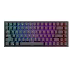 Clavier Mécanique échangeable à Chaud RK ROYAL KLUDGE RK84 RGB 75% Triple Mode BT5.0/2.4 G/USB-C, clavier de Jeu BT5.0