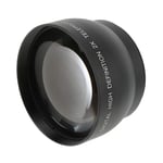 #N/A 52mm 2x Telephoto Lens for Canon Nikon Minolta Panasonic Olympus Pentax DSLR