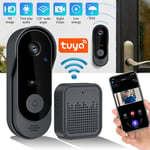 Wireless Home Security Smart WiFi Doorbell Intercom Video Camera Door Bell Chime