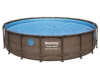 Bestway  Power Steel Swim Vista II 549 x 122 cm m/pump, stege m.m.