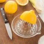 Manual Lemon Juicer Glass Fruit Squeezer Durable Orange Juicer
