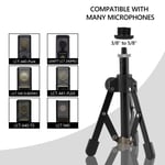 Geekria Microphone Desktop Tripod Stand for LEWITT LCT 240PRO, LCT-440-Pure