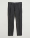 NN07 Theo Regular Fit Brushed Chinos Black Melange