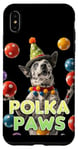 Coque pour iPhone XS Max Blue Heeler Jouet de jongleur pour chien de bétail australien Motif pattes