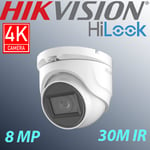 Hikvision HIKVISION 4K CCTV CAMERA 8MP FIXED MINI TURRET IP67 30M IR 2.8 LENS