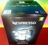 Nespresso Aeroccino4 New Model 4192-GB Milk Frother ,Silver , 220-240V ,Hot & Cold ,For Cappuccino & Latte,AEROCCINO , BRAND New