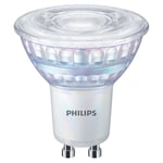 Philips GU10 LED lamp 4w = 345 lumens = 50w dimmable CRI90 4000k cool white