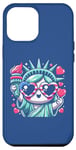 Coque pour iPhone 12 Pro Max Statue of Liberty Cute NYC New York City Manhattan 4th July