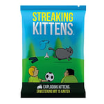 Exploding Kittens Asmodee Streaking Kittens - Extension - Jeu de société - Jeu de Cartes - 2 à 5 Joueurs - À partir de 7 Ans et Plus - 15 Minutes ou Plus - Allemand