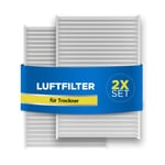 Air Filter 2x Filter for Tumble Dryer Replacement for Bosch 00481723 481723 Siemens Neckermann Lloyds Air Filter Set 140 x 95 x 17 mm