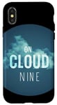 Coque pour iPhone X/XS In Love on Cloud Nine pour les amateurs de costumes Idiom