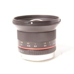 samyang Used Samyang 12mm f/2 NCS CS Ultra Wide Lens Micro Four Thirds Black