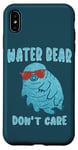 Coque pour iPhone XS Max Water Bear Dont Care Tardigrade Lunettes de soleil Biologiste