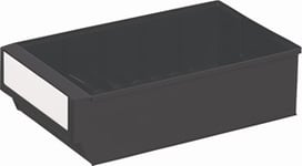 Systembox 2, (DxBxH) 300x183x81, mörkgrå
