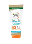 Garnier Ambre Solaire Spf 50+ Sensitive Advanced Kids Hypoallergenic Sun Cream Lotion 175Ml