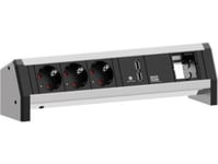 Bachmann Bachmann Desk 3X Jordat Uttag 1X Usb-Laddare 1X Abd Gst18