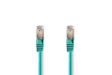 Nedis Connectique Audio / Vidéo Câble réseau cat 5e sf/utp | rj45 mâle - 1,5 m touche verte