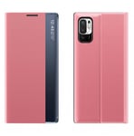 Nytt Sleep Case Cover Flip Cover för Xiaomi Redmi Note 11 Pro 5G / 11 Pro rosa