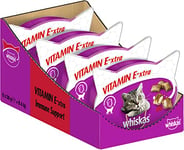 Whiskas Vitamin E-Xtra Nourriture pour Chat avec Poulet 8 x 50 g