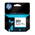 Original HP 301 Colour Ink Cartridge For Deskjet 1000 Inkjet Printer
