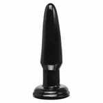 Fetish Fantasy Beginner's Butt Plug First Time Small Starter Black Anal Sex Toy