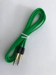 Cable jack vert 3.5 Universel Mobile/MP3 auxiliaire pour Wiko U Feel
